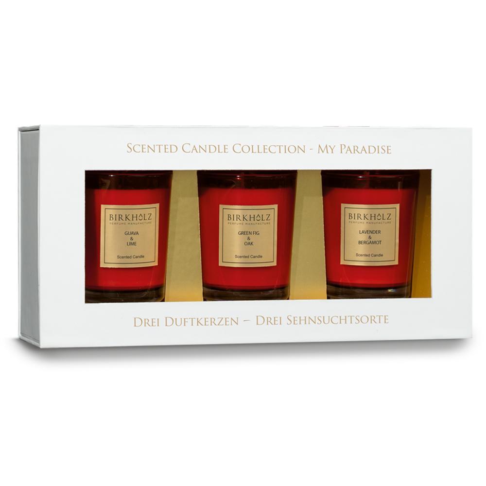 My Paradise Scented Candles Set - Birkholz Perfume Manufacture