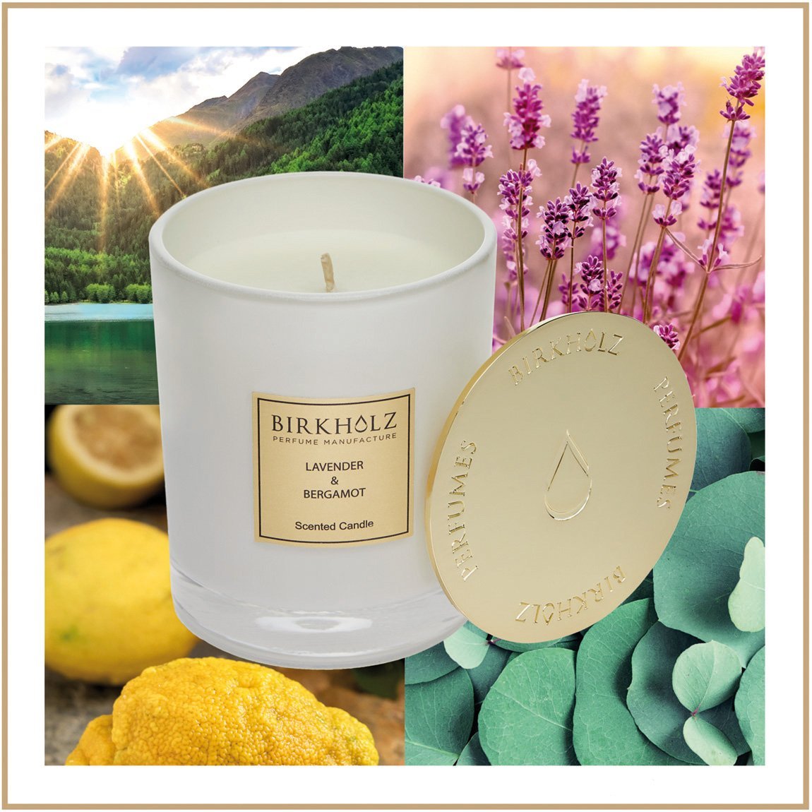 Scented Candle Lavender & Bergamot - Birkholz Perfume Manufacture