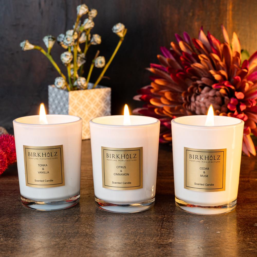 Cosy Time Scented Candles Set - Birkholz Perfume Manufacture