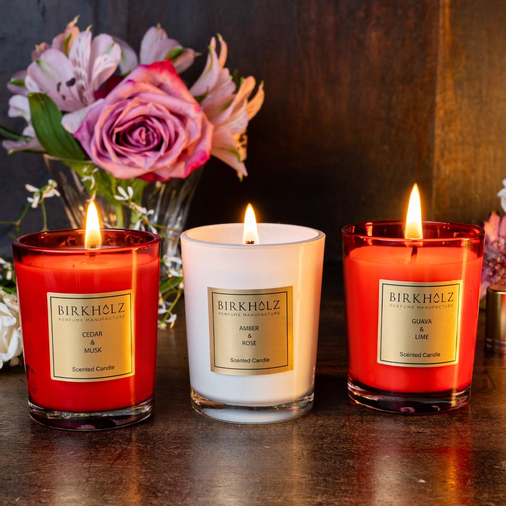 Romance & Harmony Scented Candles Set - Birkholz Perfume Manufacture